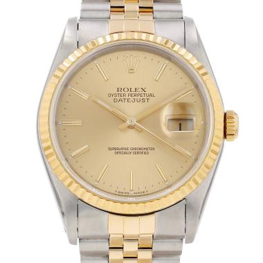 Orologio Rolex Datejust in oro e acciaio Ref: Rolex - 16233  Circa 1993