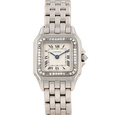Orologio Cartier Panthère modello piccolo  in oro bianco Ref: Cartier - 3057915  Circa 2010