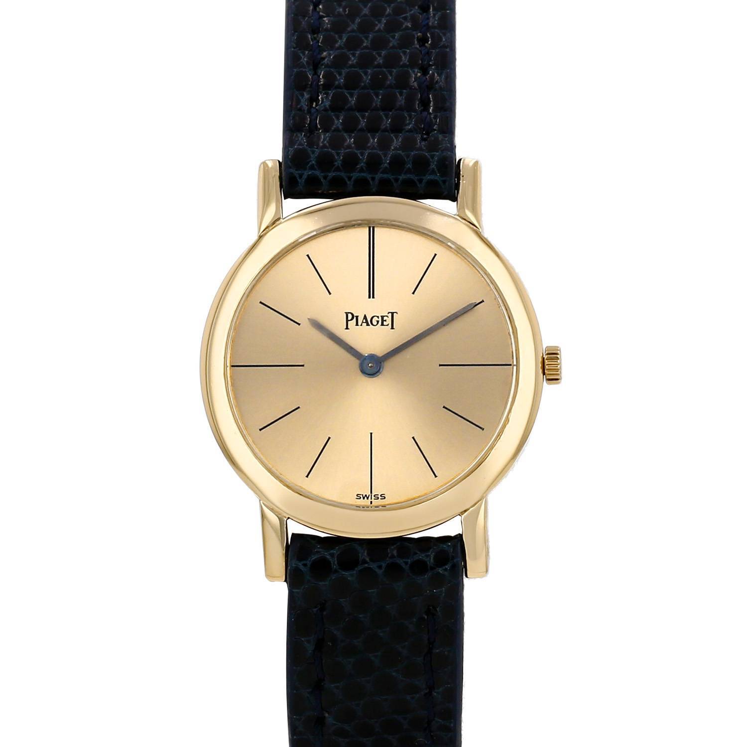 Montre Piaget x Hermès Vintage en or jaune Vers 1970 Montre Piaget x Hermès Vintage en or jaune Vers 1970