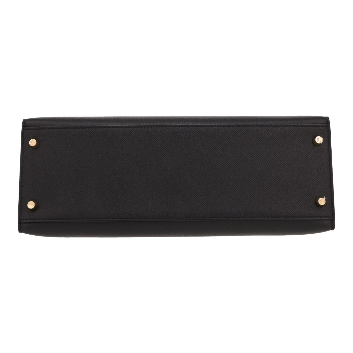 Hermès  Kelly 32 cm handbag  in black epsom leather - Detail D1