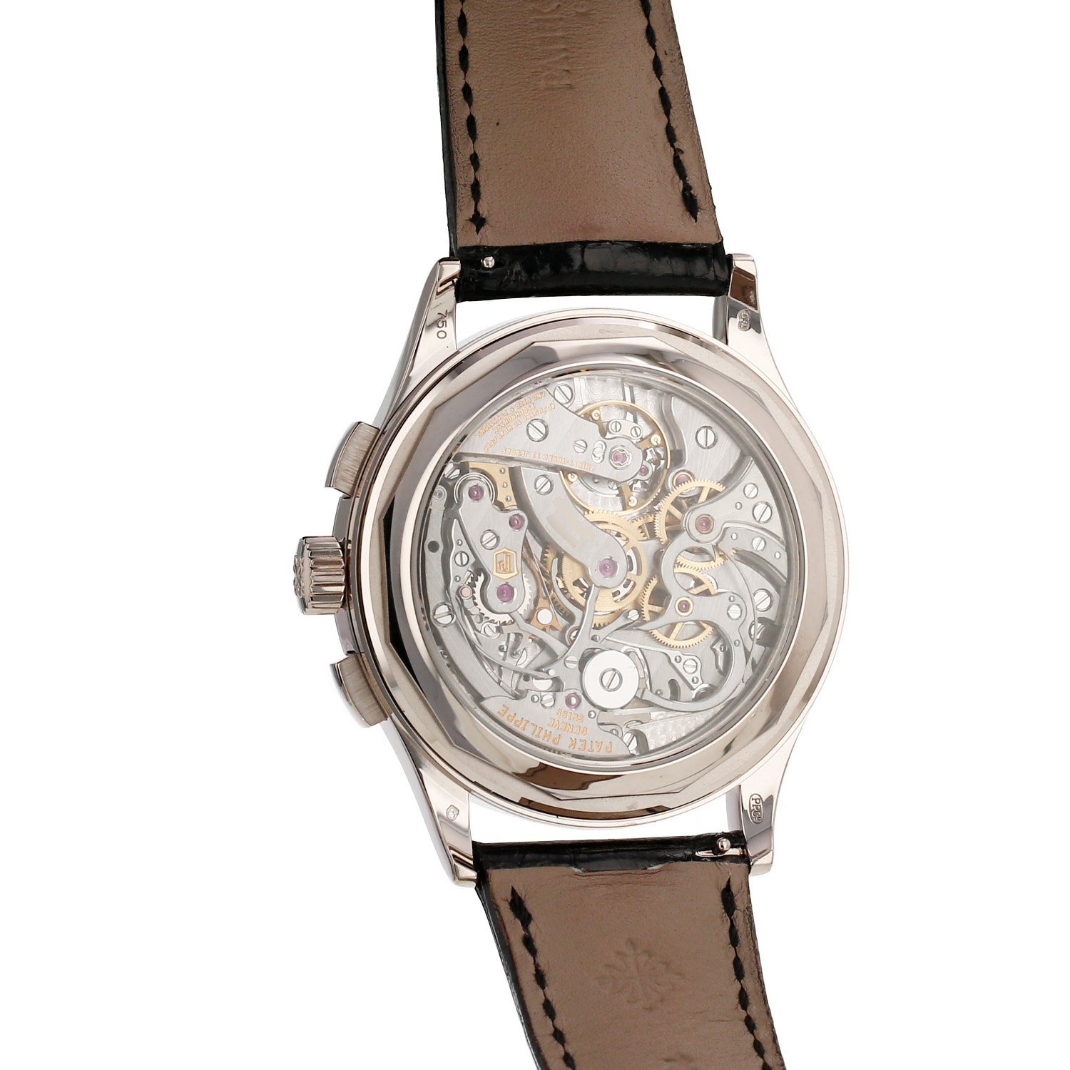 Patek Philippe Chronograph  in white gold Ref: Patek Philippe - 5170  Circa 2010 - Detail D3