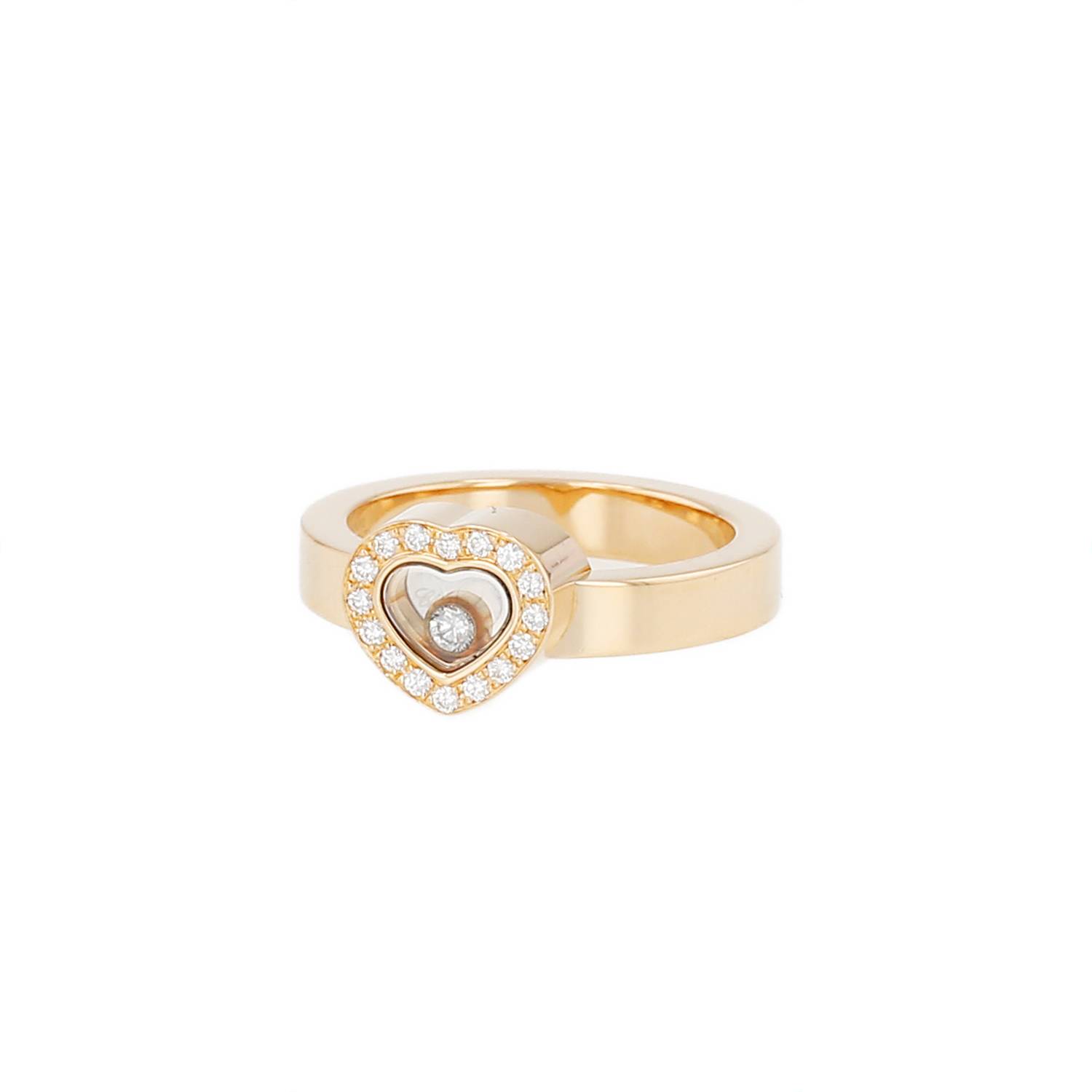 Bague Chopard Happy Diamonds Icon or jaune occasion
