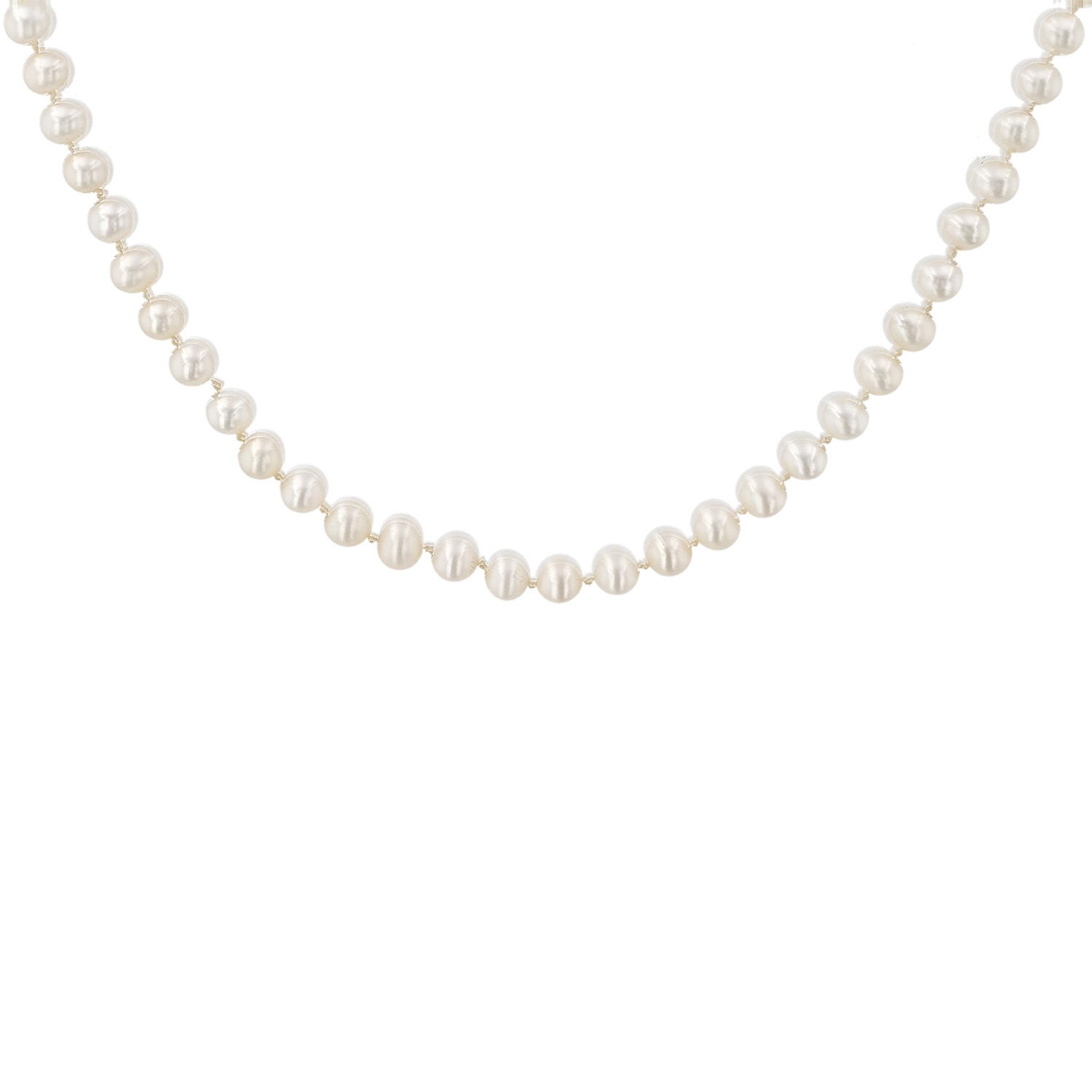 Collar H. Stern Stars de oro noble, perlas cultivadas y diamantes - Detail D1