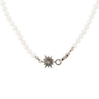 Collier H. Stern Stars en or noble, perles de culture et diamants