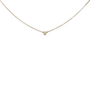 Collar Tiffany & Co Diamonds By The Yard de oro amarillo y diamante