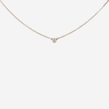 Tiffany & Co Diamonds By The Yard necklace in yellow gold and diamond