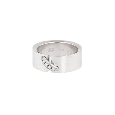 Anello Chaumet Lien in oro bianco e diamanti