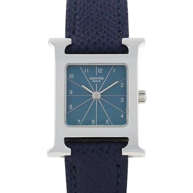 Hermès Heure H  medium model  in stainless steel Ref: Hermes - HH1.210  Circa 2000