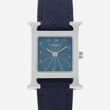 Hermès Heure H  medium model  in stainless steel Ref: Hermes - HH1.210  Circa 2000