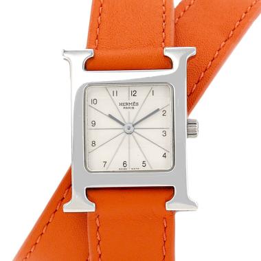 Reloj Hermès Heure H modelo mediano  de acero Ref: Hermes - HH1.210  Circa 2010