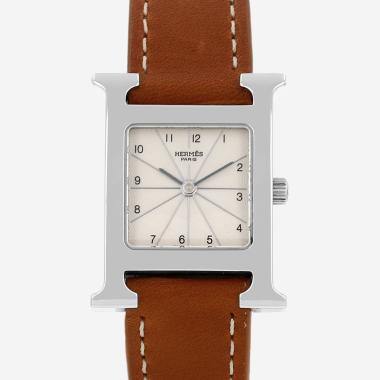 Montre Hermès Heure H moyen modèle  en acier Ref: Hermes - HH1.210  Vers 2010