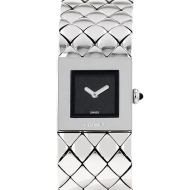 Montre Chanel Matelassé en acier Vers 2000