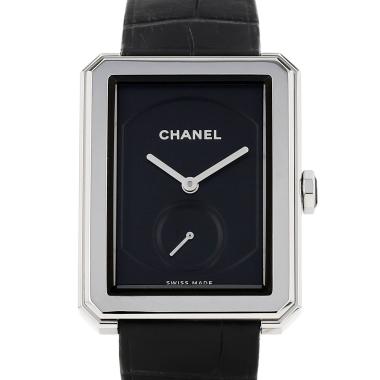 Reloj Chanel Boy-friend modelo grande  de acero Circa 2010