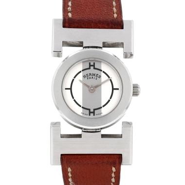 Orologio Hermès Paprika in acciaio Ref: Hermès - PA1.210  Circa 2000