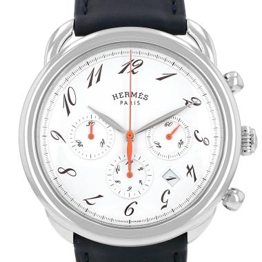 Orologio Hermès Arceau Chrono in acciaio, rif.: Hermès - AR4.910a  Intorno al 2010
