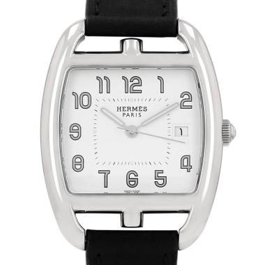Reloj Hermès Cape Cod Tonneau de acero Ref.: Hermès - CT1.710  Hacia 2010