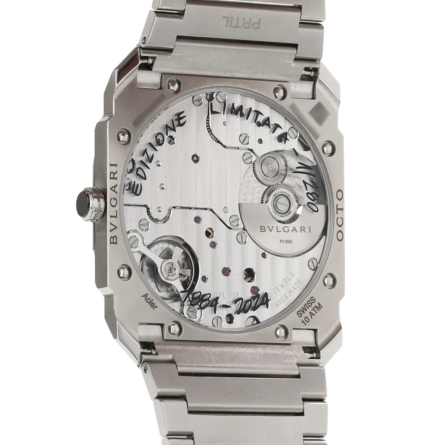 Orologio Bulgari Finissimo Sketch in acciaio Ref: Bulgari - BGO40SXT Edizione Limitata Circa 2024 - Detail D3