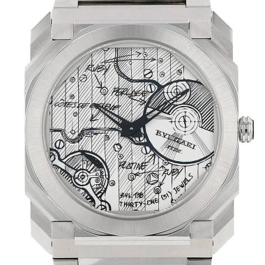 Montre Bulgari Finissimo Sketch en acier Ref: Bulgari - BGO40SXT Edition Limitée Vers 2024
