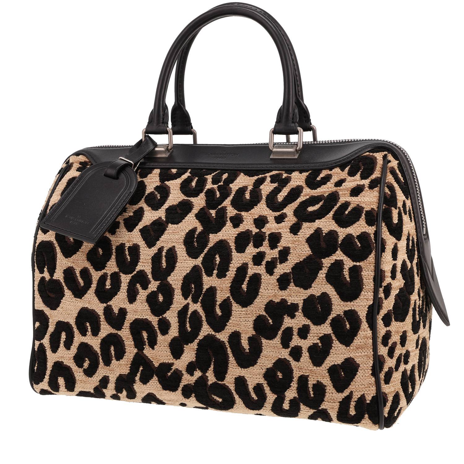 Sac Louis Vuitton Speedy Velours Léopard 2012 Occasion