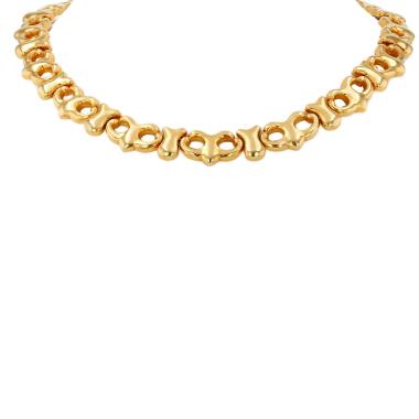 Collana Lalaounis in oro giallo