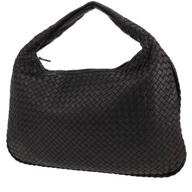 Bolso de mano Bottega Veneta  Veneta en cuero intrecciato negro