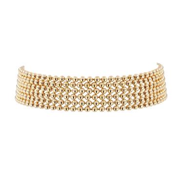Bracciale Cartier Draperie modello piccolo in oro giallo
