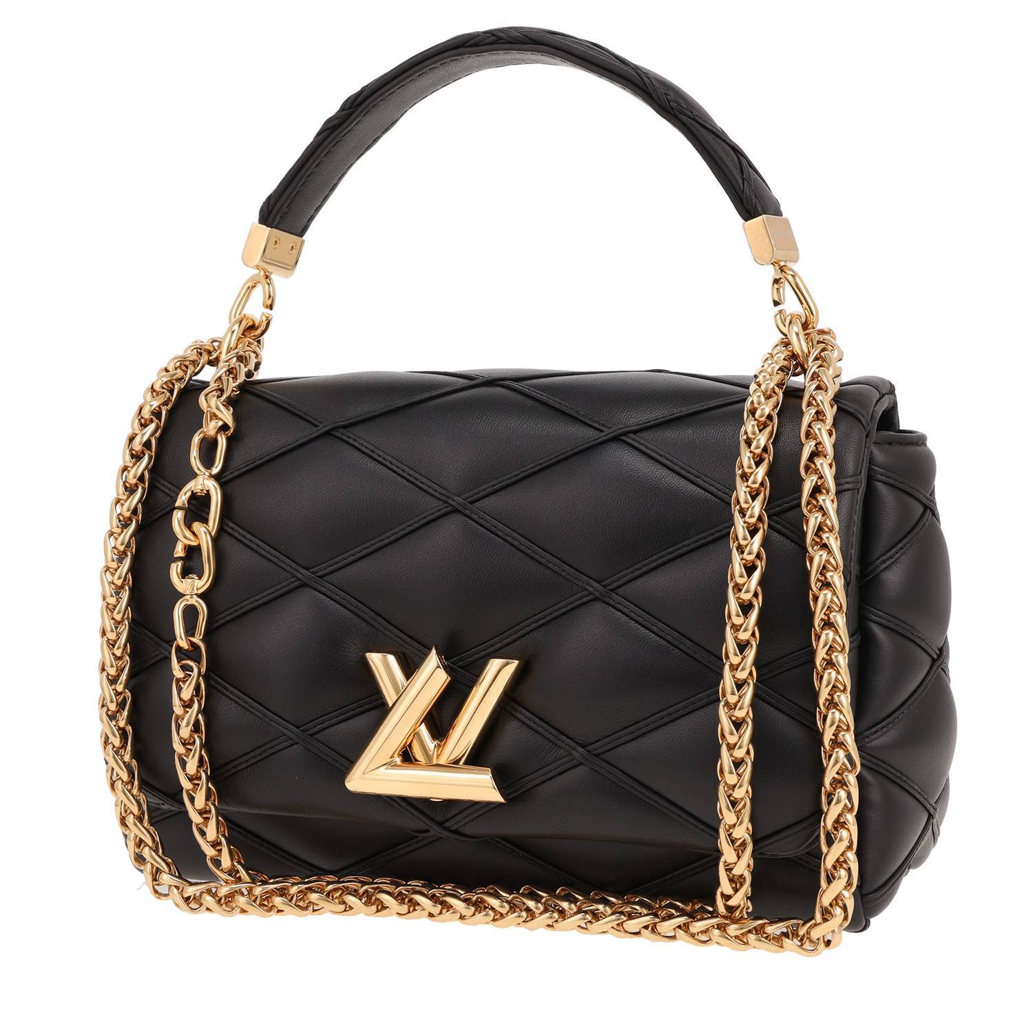 Sac Louis Vuitton GO-14 MM Matelassé Noir Occasion Sac Louis Vuitton GO-14 MM Matelassé Noir Occasion