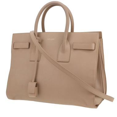 Sac à main Saint Laurent  Sac de jour small en cuir beige
