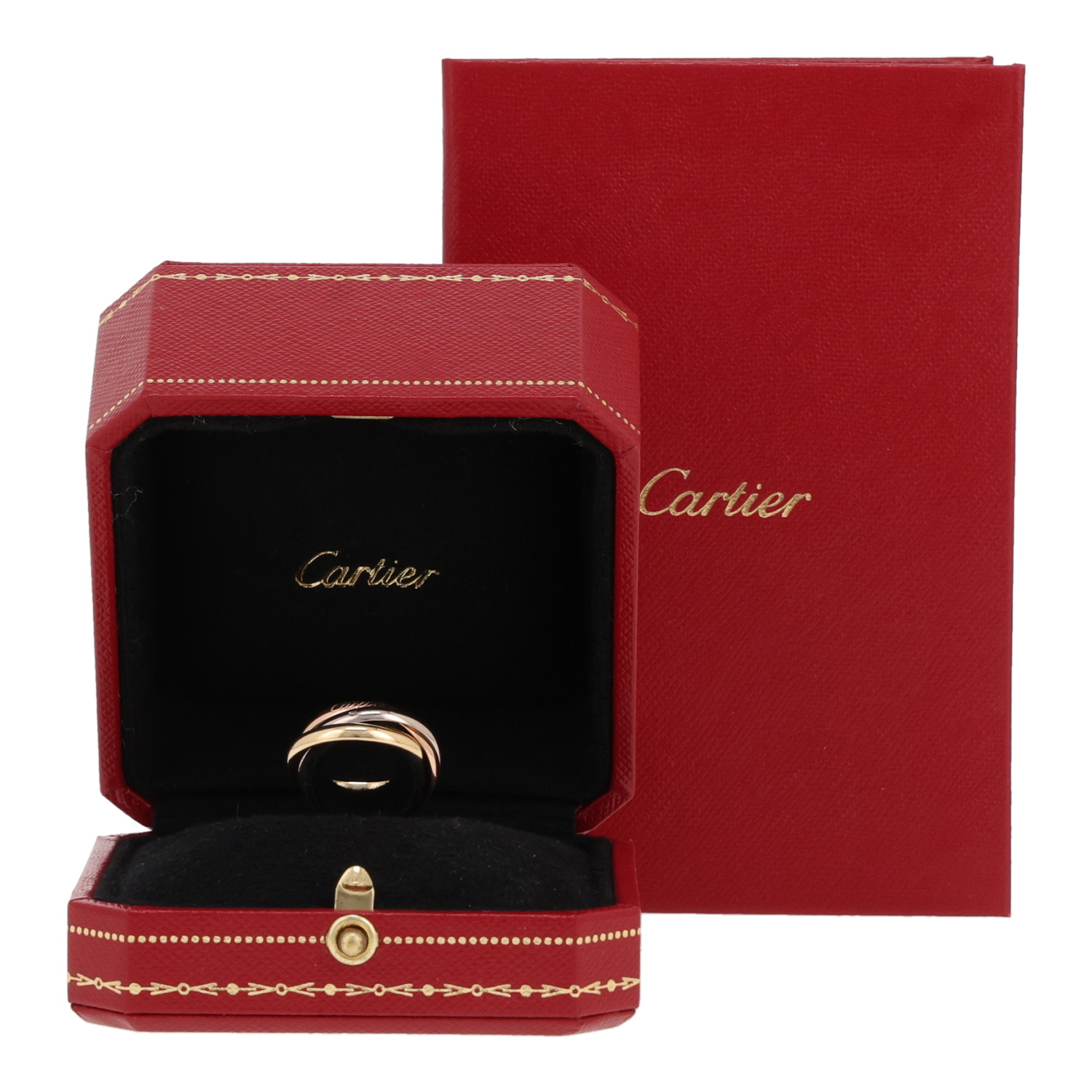 Bague Cartier Trinity petit modèle en 3 ors - Detail D2