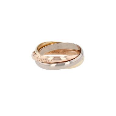 Cartier Trinity ring, small model in three-tone gold