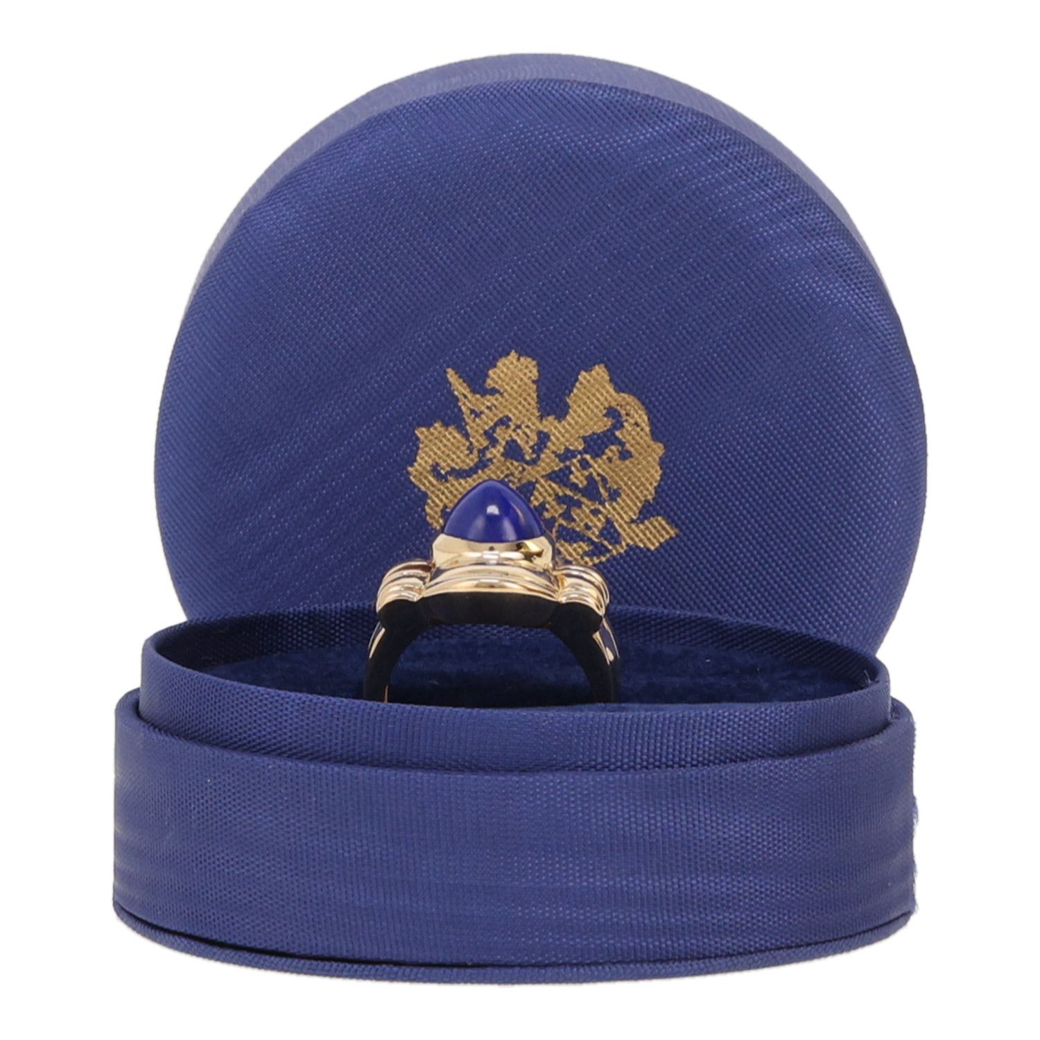 Piaget ring in yellow gold and lapis lazuli - Detail D2