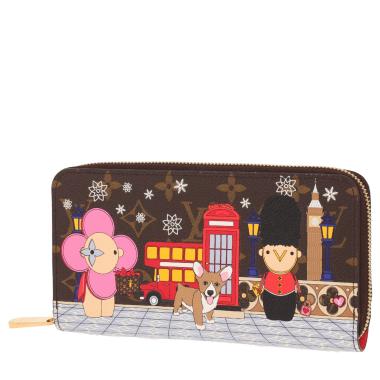 Louis Vuitton  Zippy Limited editions wallet  in brown monogram canvas