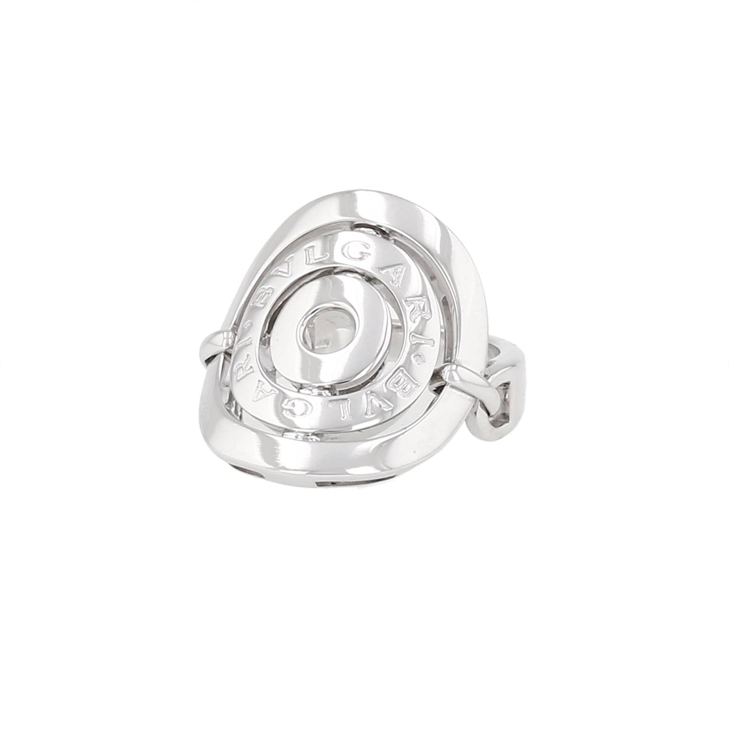Bague Bulgari Astrale or blanc semi-articulée occasion Bague Bulgari Astrale or blanc semi-articulée occasion
