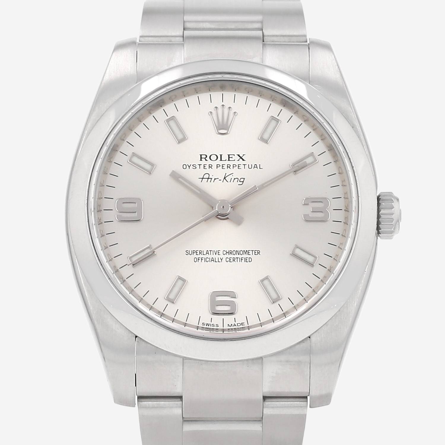 Rolex Air King steel watch, Ref: Rolex - 114200 Circa 2010