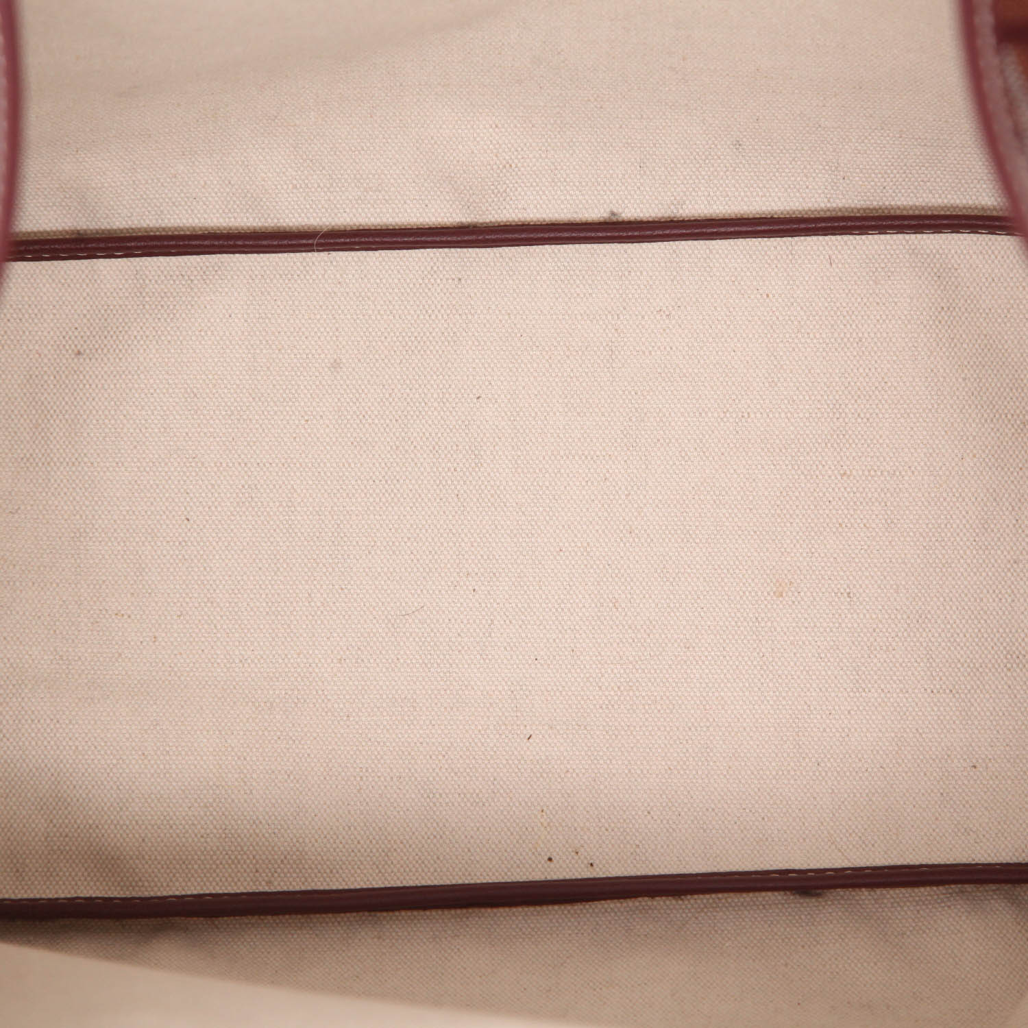 Sac cabas Goyard  Saint-Louis en toile Goyardine violette et cuir violet - Detail D3