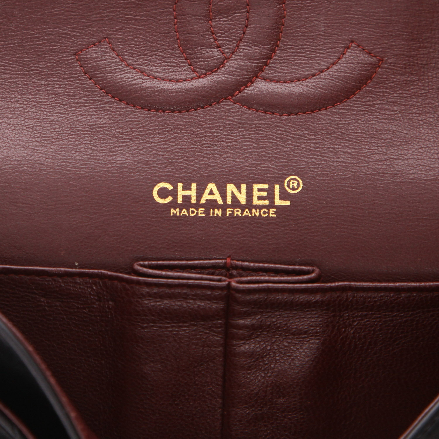Chanel   handbag  in black quilted leather - Detail D2