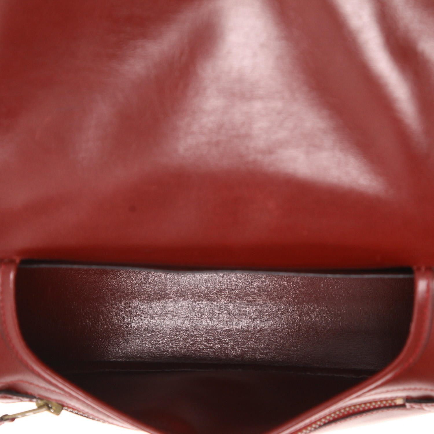 Borsa Hermès “Balle De Golf” in pelle box Bordeaux - Detail D3