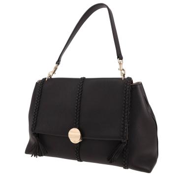 Sac porté épaule Chloé  Pénélope en cuir noir