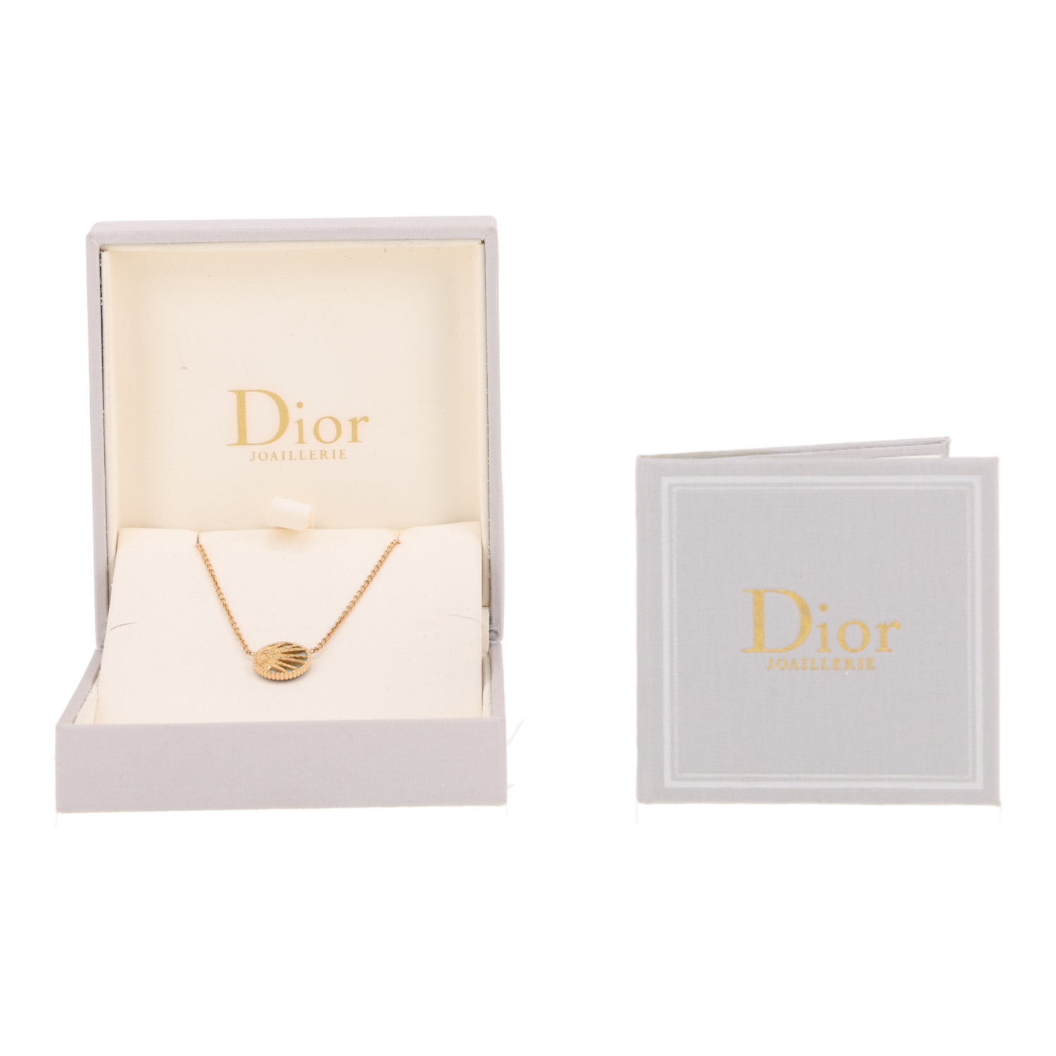 Collana Dior Rose Céleste in oro giallo, madreperla e diamante - Detail D2