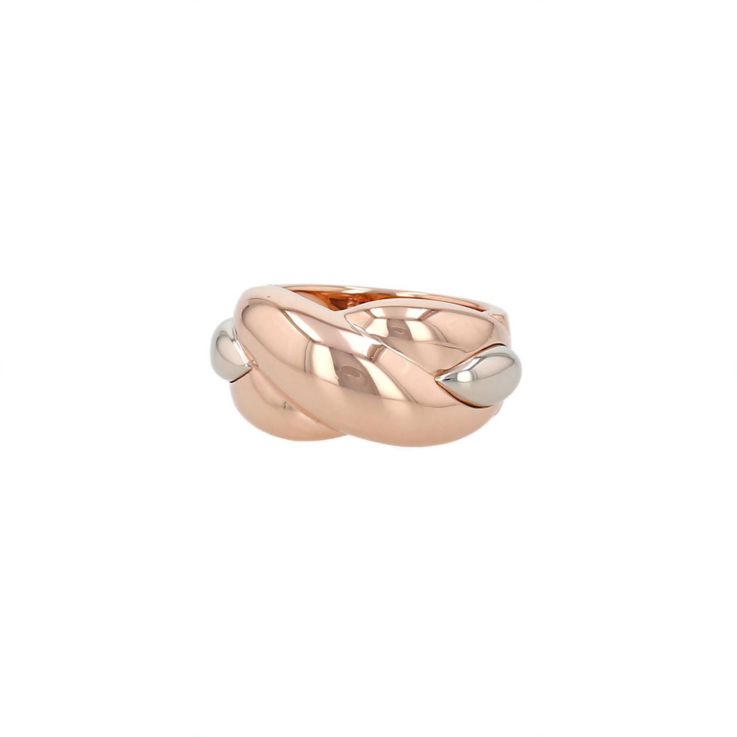 Bague Cartier Arabesque tricolore or jaune, rose, blanc occasion Bague Cartier Arabesque tricolore or jaune, rose, blanc occasion
