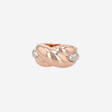 Bague Cartier Arabesque en or jaune, or rose et or blanc