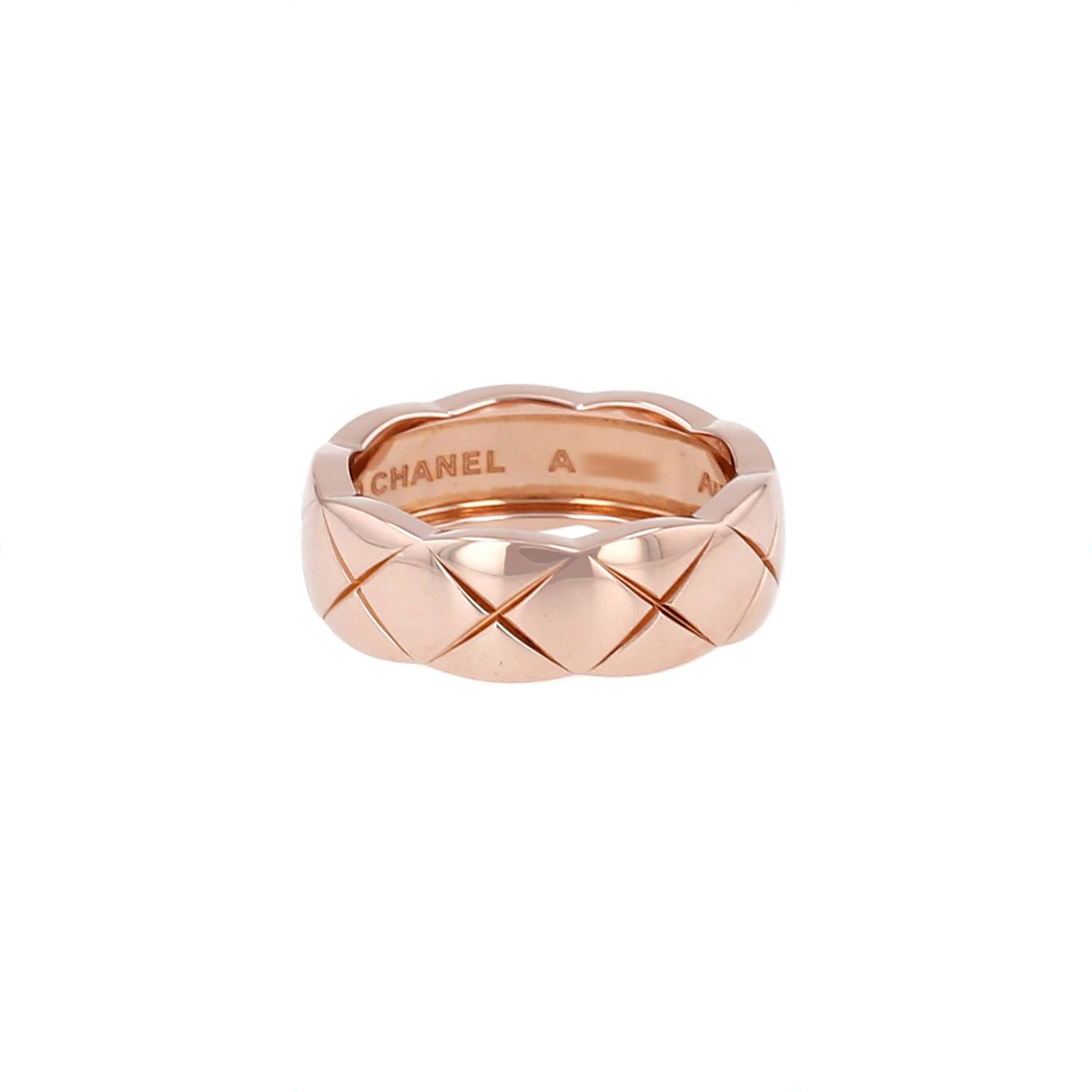 Bague Chanel Coco Crush or beige occasion
