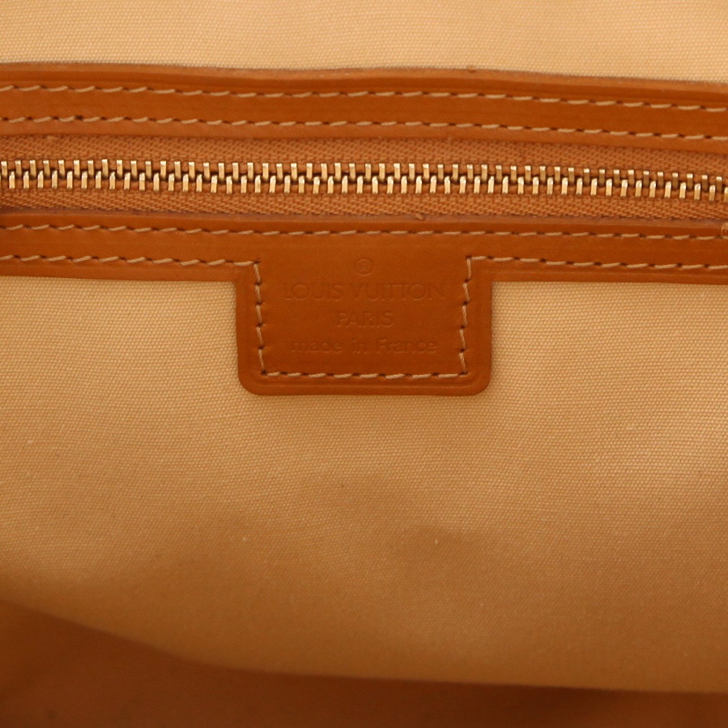 Louis Vuitton  Joséphine handbag  in beige monogram canvas Idylle  and brown leather - Detail D2