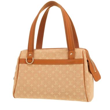 Louis Vuitton  Joséphine handbag  in beige monogram canvas Idylle  and brown leather
