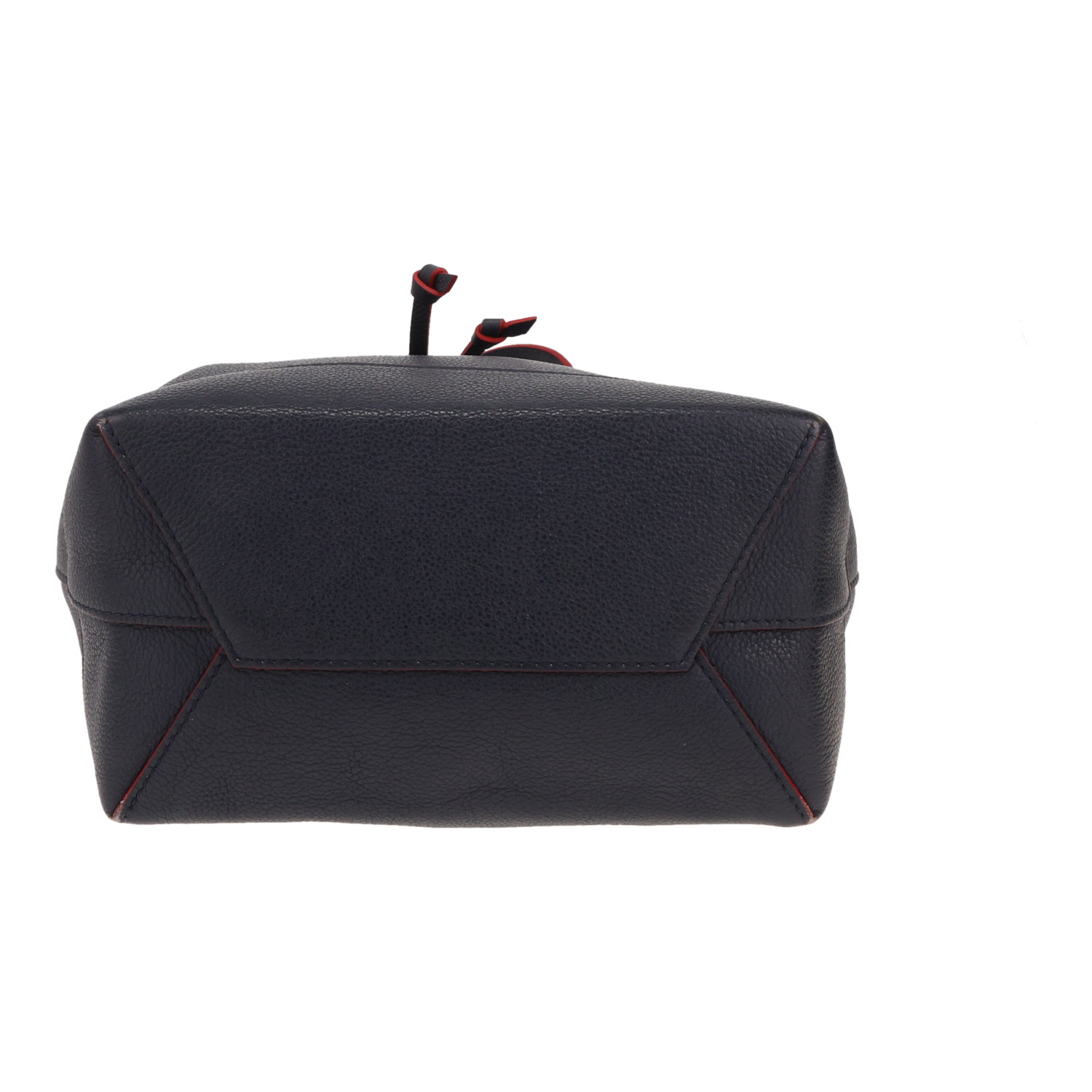 Louis Vuitton  Lockme Backpack backpack  in navy blue grained leather - Detail D1