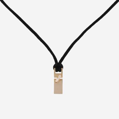 Chaumet ‘Lien’ pendant in rose gold and diamonds