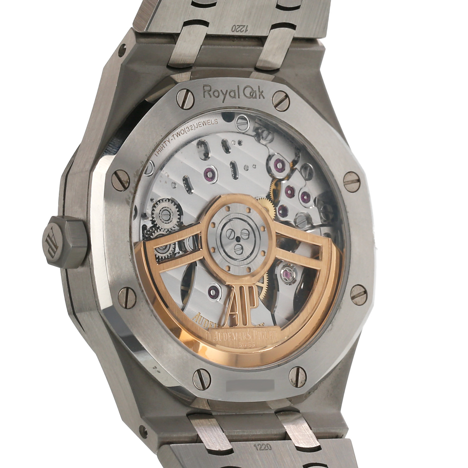 Montre Audemars Piguet Royal Oak en acier Ref: Audemars Piguet - 15500ST.OO.1220ST.03  Vers 2020 - Detail D3