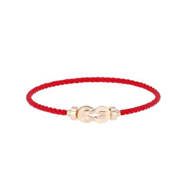 Pulsera Fred Chance Infinie, modelo mediano, en oro rosa