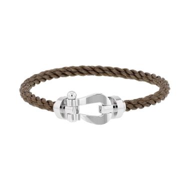 Fred Force 10 large model white gold bracelet