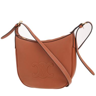 Celine  Heloïse shoulder bag  in brown leather